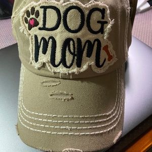 New, Distressed Dog Mom Baseball Cap | Vintage 100% Cotton Baseball Caps
